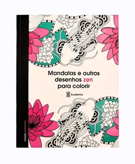Livro De Colorir Arteterapia Mandala Zen Adulto Antiestresse