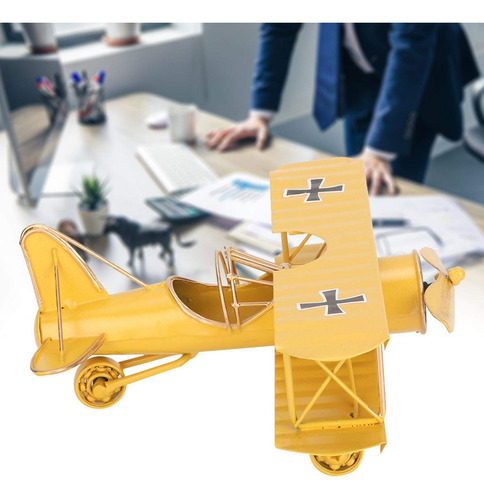 Modelo De Avión Retro, Modelo De Avión De Hierro, Artesanía