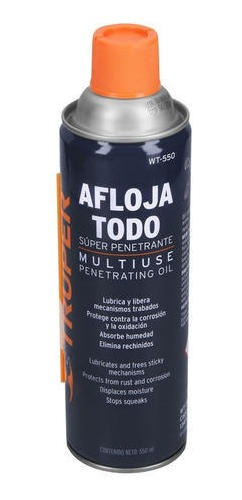 Lubricante/anticorrosivo/aflojatodo Truper Wt-550 550 Ml