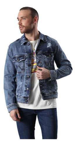 Chaqueta Hombre Authentic Denim Jacket Dark