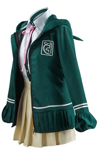 Danganronpa Nanami Chiaki - Disfraz De Cosplay Con Capucha