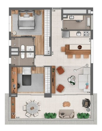 Imagem 24 de 26 de Apartamento - Ap00807 - 69305441
