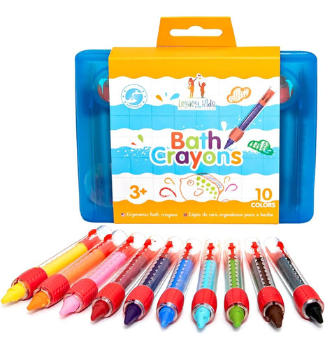 Crayones De Baño Para Niños De 4 A 8 Años | Lápices De Color