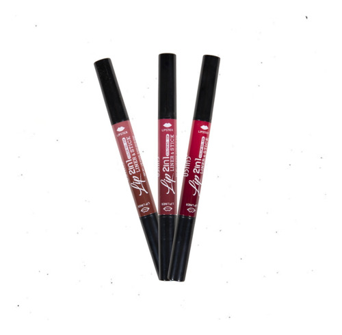 Set X3 Labial + Delineador Mate - g a $2211