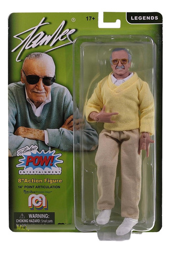 Mego Clothed Action Figure Legends Stan Lee Original