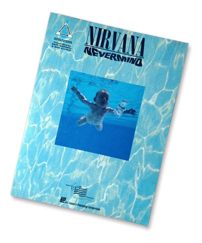 Imagen 1 de 4 de Libro Partituras Y Tablaturas Nirvana Nevermind