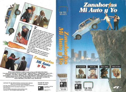 Zanahorias Mi Auto Y Yo Vhs Driving Me Crazy (1991) (Usado)