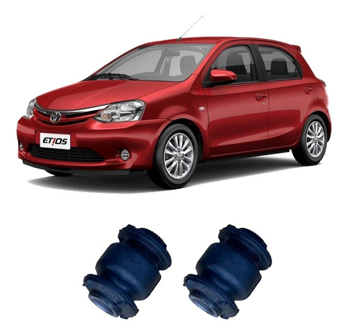 Buchas Bandeja Menor Toyota Etios 2012 2013 2014 A 2018 Par