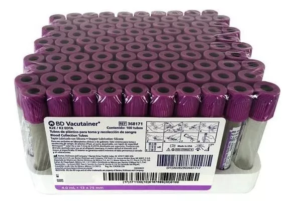 Primera imagen para búsqueda de tubo microtainer lila
