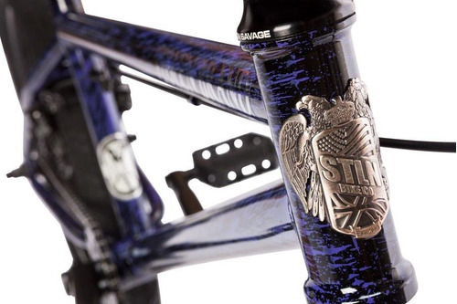 Imagen 6 de 10 de Bicicleta Bmx Stolen Heist ¡cubiertas Anchas Pro! Purple