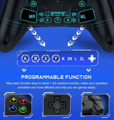 Controlador De Interruptor Inalámbrico Para Nintendo Switch