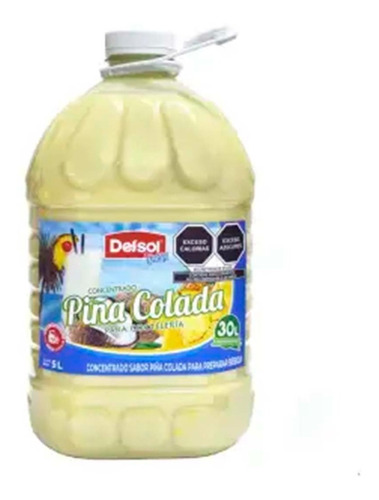 Concentrado Delsol Piña Colada, Rinde 50 L, Envío ¡gratis!