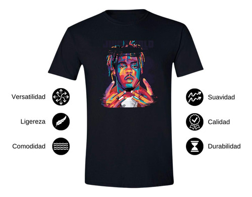 Playera Hombre Juice Wrld Rapero 000127n