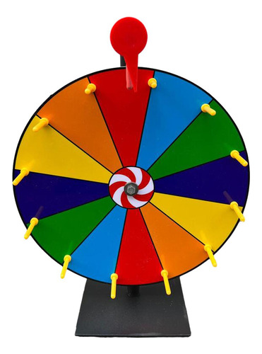 Rueda De Colores De Premio, Mesa De Rueda De, 50cm 6 Colores