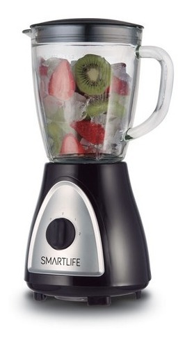 Imagen 3 de 6 de Licuadora Smartlife Sl-bl1008b 1.5 L Negra Jarra De Vidrio
