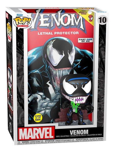Funko Pop Comic Covers Venom 10 Glow Special Edition