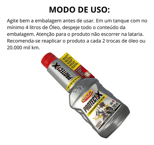 Condicionador De Metais Protect X Luxcar 200ml
