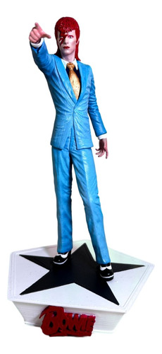 David Bowie Figura 3d