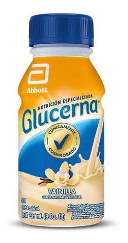 Glucerna Shake Sabor Vainilla X 12 Unidades X 237ml C/u