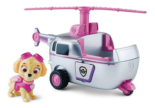 Carrinho Patrulha Canina Skye Helicóptero Sunny Brinquedos