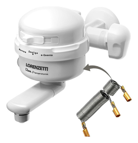 Kit 02 Resistência P/ Torneira Versátil Lorenzetti 127/220v