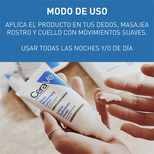 Imagen 6 de 6 de Loción Hidratante Pm Cerave 52 Ml Para Todo Tipo De Piel