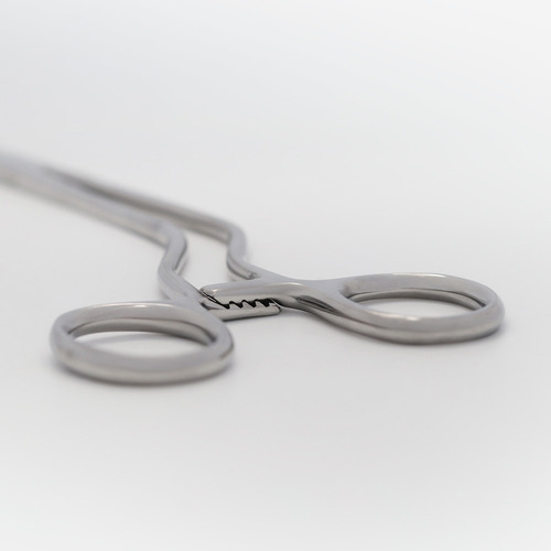 Pinça Cheron Aço Inoxidável Tam. 24 Cm Com Serrilha Abc