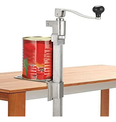 Abridor De Latas Comercial Manual Montado Em Mesa 48cmx60cm