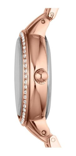Imagen 2 de 3 de Reloj Fossil Fashion Acero Oro Rosa