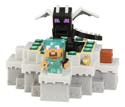 Treasure X Minecraft Caves Cliffs Ender Dragon. Personaje D