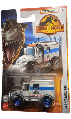 Matchbox  Ambulancia Jurassic Word 