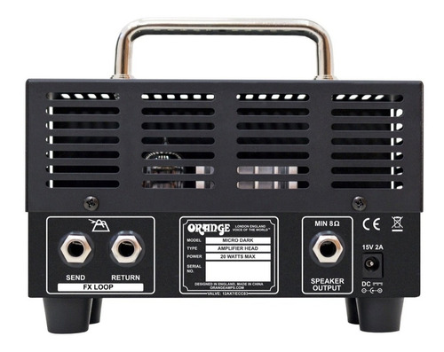 Orange Micro Dark Ampli 20w Cabezal Pre Valvular Cuotas Full