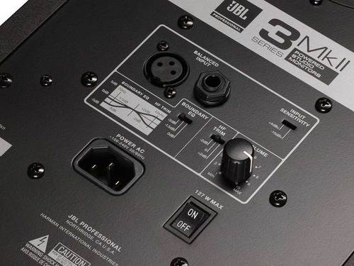 Monitor De Referência Jbl 305p Mk2 5pol Bivolt - O Par - 127/220v