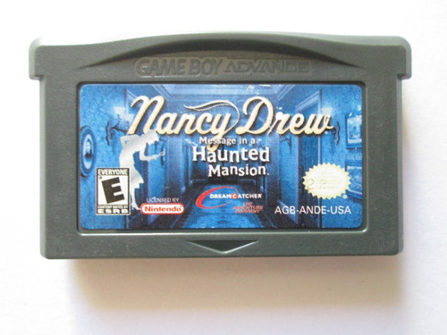 Nancy Drew Message In A Haunted Mansion Game Boy Advance (Usado)