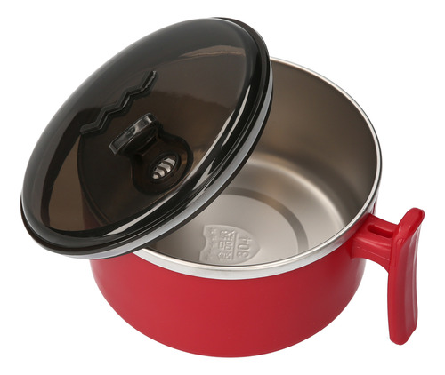 Tazón De Sopa De Acero Inoxidable De 33 Oz Con Tapa Y Asa,
