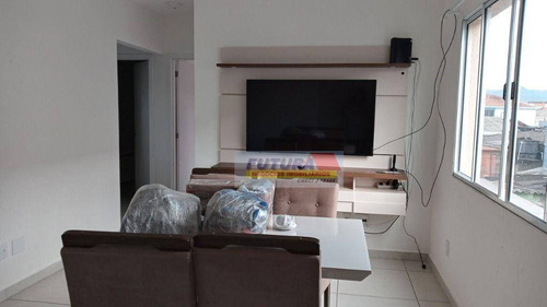 Imagem 2 de 30 de Apartamento Com 2 Dormitórios Para Alugar, 55 M² Por R$ 1.500,00/mês - Parque São Vicente - São Vicente/sp - Ap2506