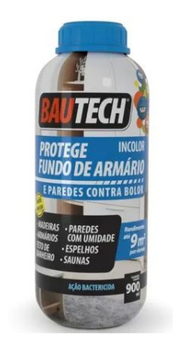 Imagem 1 de 2 de Verniz Anti Mofo,fungo E Bolor P/armário, Guarda Roupas, Etc