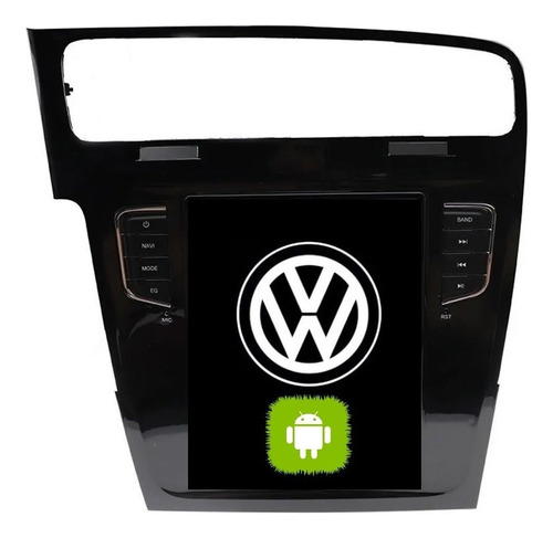 Rádio Tesla Android Vw Golf Gti 2015-2017 Gps Wifi Touch Hd