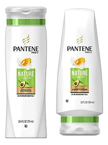 Pantene Nature Shampoo Y Acondicionador Aguacate Kit De 2