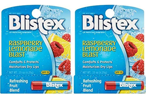 Blistex (2 Pack) Raspberry Lemonade Blast Spf 15 Balsamo La