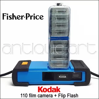 A64 Fisher Price Kodak Camara Rollo 110 Pelicula Flip Flash