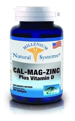 Calcio Magnesio Zinc Y Vitamina D 100 System