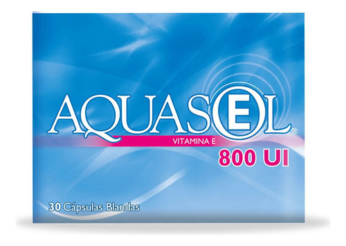 Vitamina E (aquasel) 800 Ui - Unidad a $70000