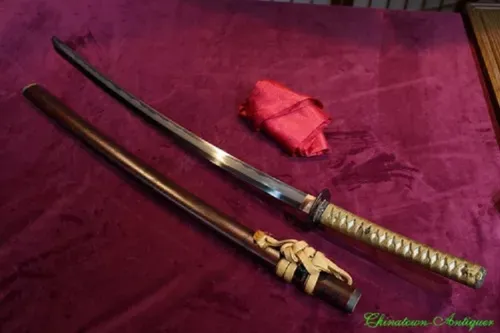 Katana Espada Real Sakabato Filo Invertido Fulltang Afilada