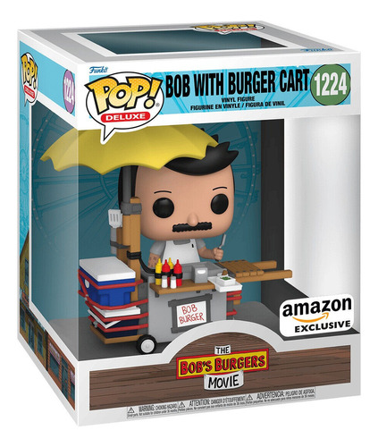 Funko Pop! Bobs Burgers Con Carro 1224 Amazon Exclusive