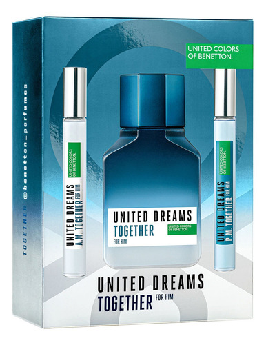 Potenciadores United Dreams Together Benetton - Edt de 100 ml + 10 ml