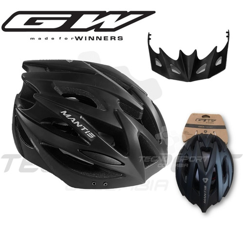 Casco Gw Ciclismo Bicicleta Montaña Ruta Patinaje Ajustable