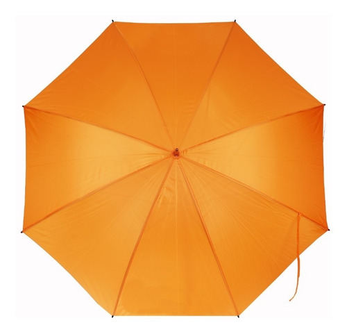 Imagen 2 de 7 de Paraguas Naranja Golf Gigante Reforzado Con Funda