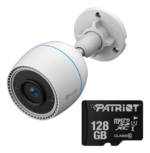 Camara De Seguridad Ezviz H3c Hd + Memoria Sd 128gb Pcreg