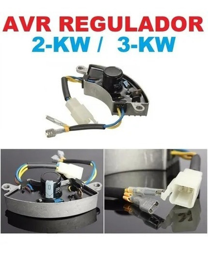 Avr Regulador De Voltaje Planta De Luz 2kw-3kw 220uf/250v